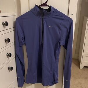 Purple Nike quarter zip